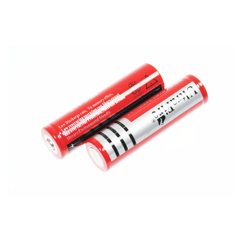UltraFire BRC 3000mAh 3.7V Li-ion oplaadbare batterij hoge capaciteit voor zaklampen en draagbare apparaten