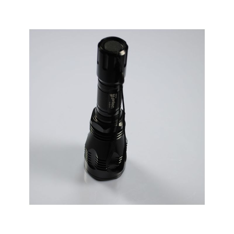 Uniquefire HS-802 groene LED-zaklamp lange reikwijdte betrouwbaar waterbestendig duurzaam aluminiumlegering