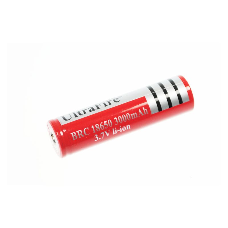 UltraFire BRC 3000mAh 3.7V Li-ion oplaadbare batterij hoge capaciteit voor zaklampen en draagbare apparaten