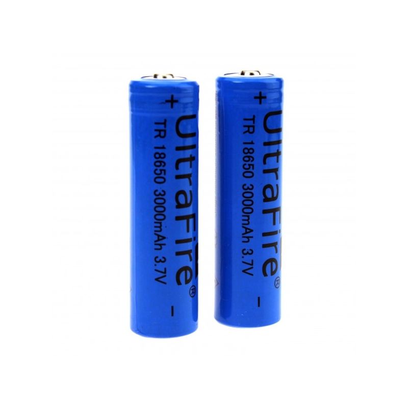 UltraFire TR 3000mAh 3.7V Li-ion oplaadbare zaklamp batterij set hoge capaciteit snelle herlading milieuvriendelijk