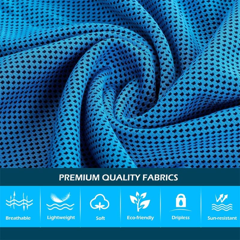 Sport Icing Cold Towel Snel Droge Verkoelende Handdoek Fitness Accessoire Chemisch Vrij Zacht voor Planeet