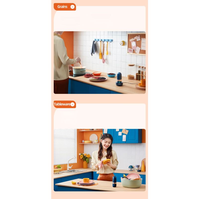 Donlim Groenten Vaatwasser Ozonizer Fruit Cleaner Voedselveiligheid Keukenapparaat Gezondheidsbewuste Keuze