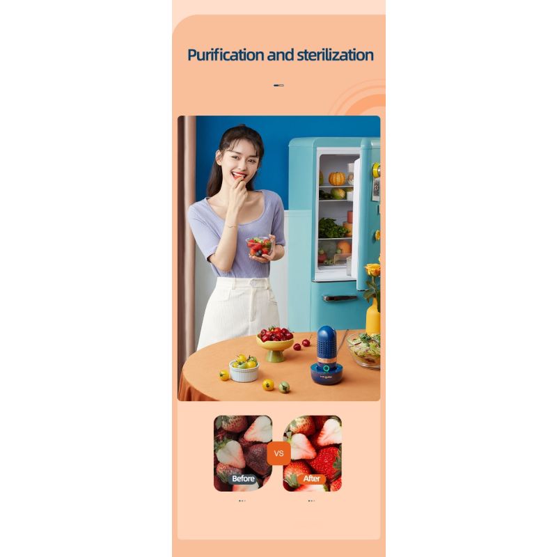 Donlim Groenten Vaatwasser Ozonizer Fruit Cleaner Voedselveiligheid Keukenapparaat Gezondheidsbewuste Keuze