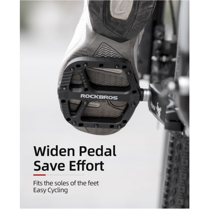 ROCKBROS Ultralicht Fietspedalen Nylon Fietsonderdelen MTB BMX Weg Antislip Nagels Hoogwaardige Kwaliteit