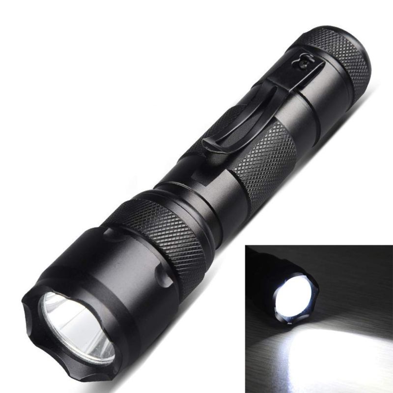 UltraFire WF-502B.2 LED-zaklamp 1600 lumen hoge lichtopbrengst lichtgewicht zaklamp stroboscoop SOS modes