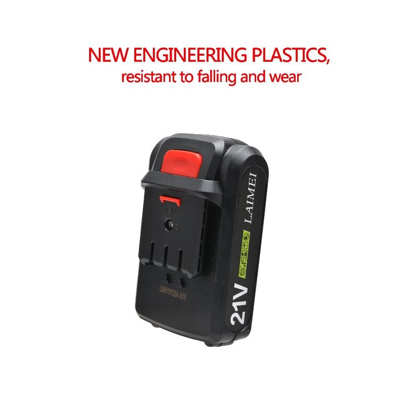 Nieuwe 21V lithium-ion batterij professioneel lichtgewicht snel opladen voor draadloze boormachines projects