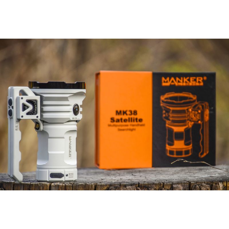 Manker MK38 LED-zaklamp multifunctioneel 8x XHP70.2 41500 lumen satelliet zoeklicht outdoor verlichting