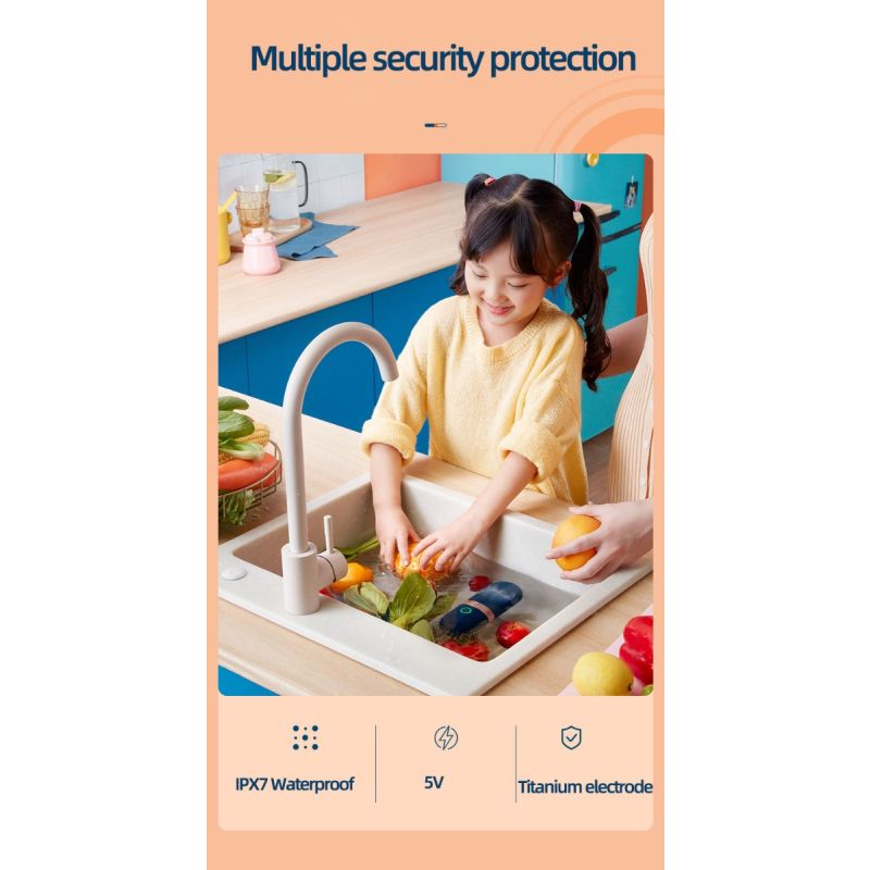 Donlim Groenten Vaatwasser Ozonizer Fruit Cleaner Voedselveiligheid Keukenapparaat Gezondheidsbewuste Keuze