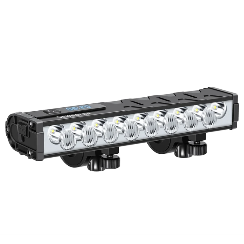 NITEBEAM Fietslamp 10000 Lumen Ultra Helder USB Opladen Voorlamp Aluminium Behuizing MTB Racefiets Veiligheid