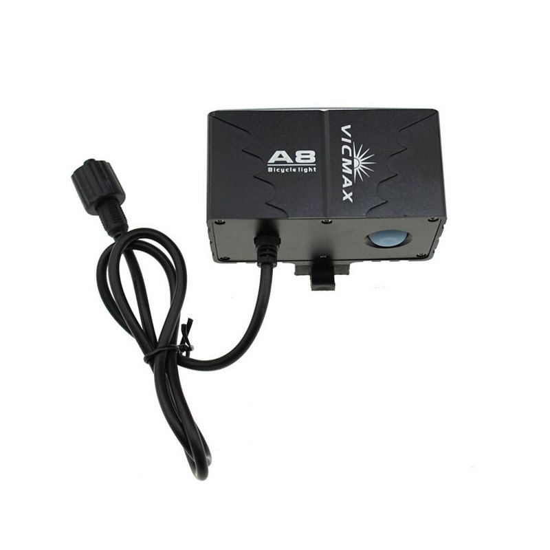 VicMax fietsverlichting LED fietslamp 10000 lumen waterdichte koplamp met batterij IP65 voor nachtelijke veiligheid