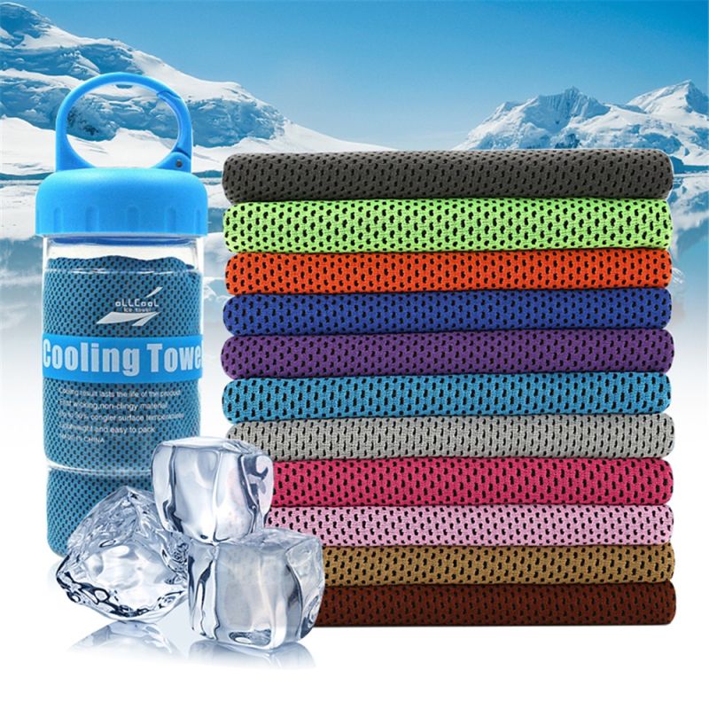 Sport Icing Cold Towel Snel Droge Verkoelende Handdoek Fitness Accessoire Chemisch Vrij Zacht voor Planeet