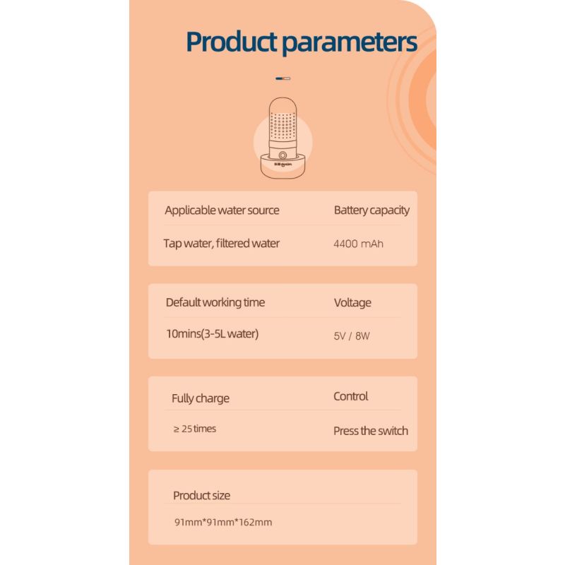Donlim Groenten Vaatwasser Ozonizer Fruit Cleaner Voedselveiligheid Keukenapparaat Gezondheidsbewuste Keuze