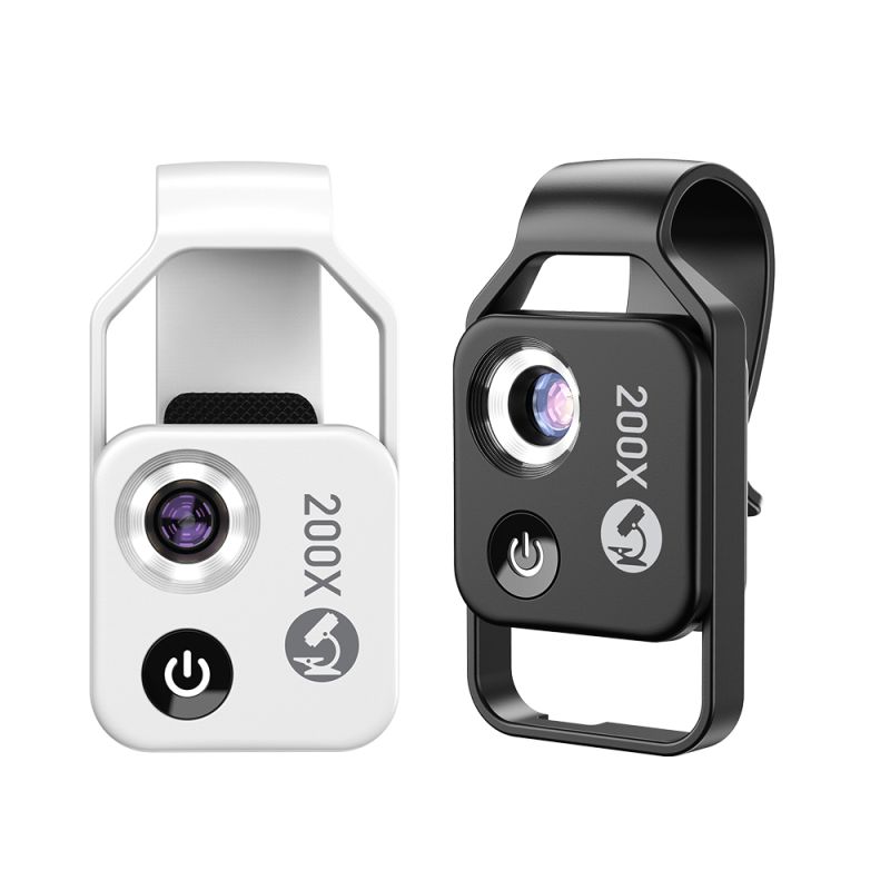 APEXEL 200X vergroting microscooplens voor mobiele fotografie iPhone Samsung hoge definitie beeldkwaliteit