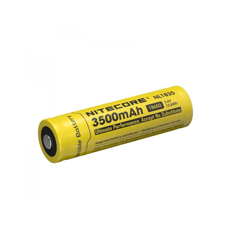 Nitecore 18650 NL1835 3500mAh Li-ion oplaadbare batterij Hoge capaciteit batterij voor outdoor uitrusting