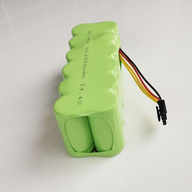 14.4V Ni-MH 3500mAh Robotstofzuiger Batterij voor Ecovacs Deepoo Dibea Panda, Oplaadbare Stofzuiger Accu