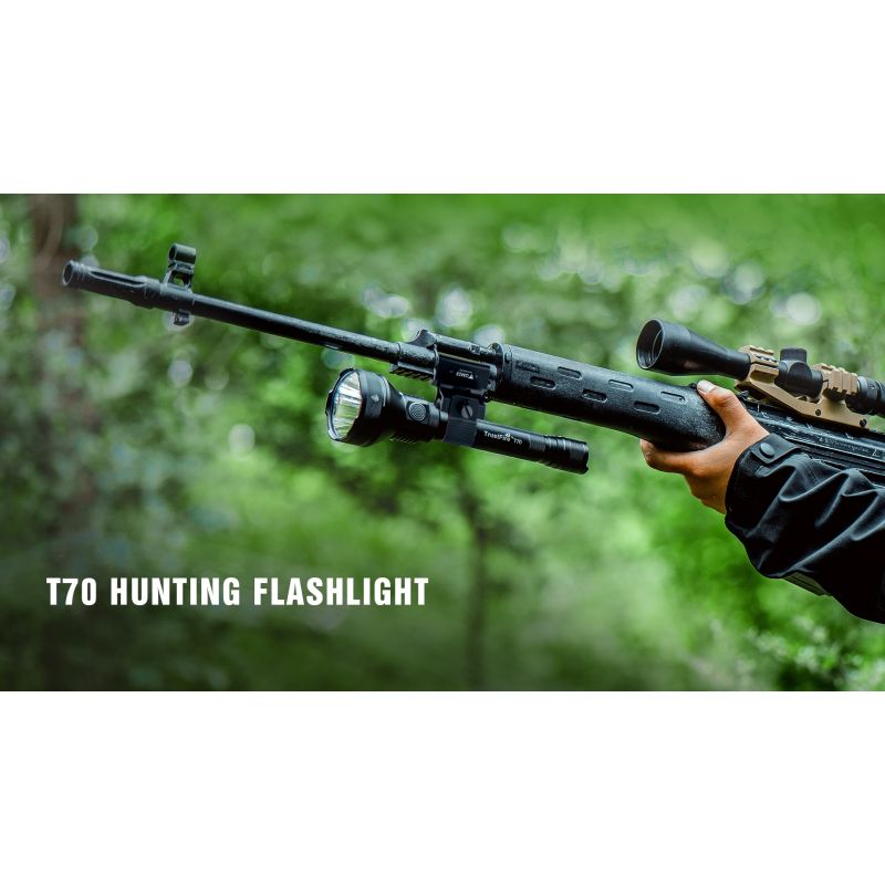 Trustfire T70 Kit XHP35 HI krachtige oplaadbare LED-zaklamp 2300 lumen lange afstandsstraal 1000 meter outdoor avontuur