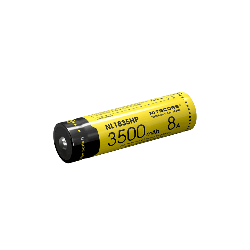Nitecore NL1835HP 3500mAh oplaadbare 18650 batterij voor high-drain apparaten en outdoor liefhebbers