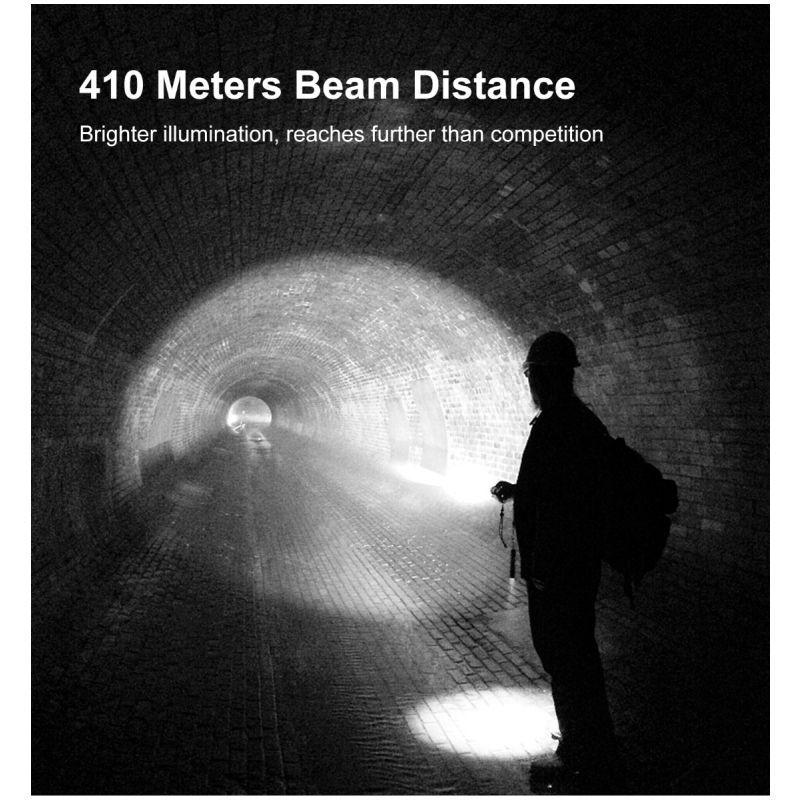 Klarus XT11GT PRO V2.0 zaklamp 3300 lumen USB-C oplaadbaar meerdere helderheidsniveaus buitenverlichting