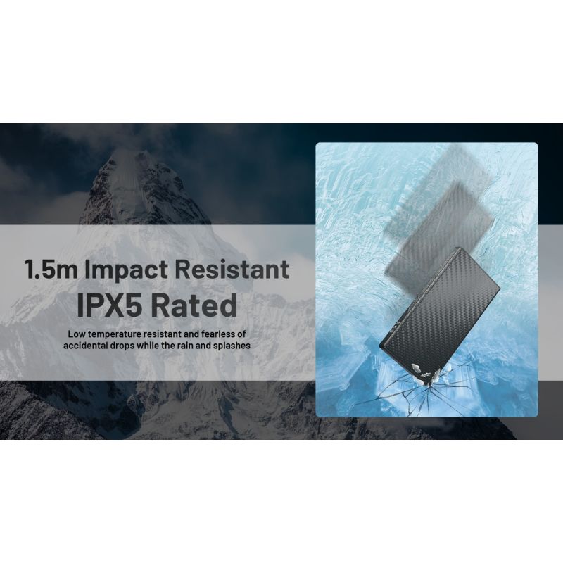 Nitecore Summit 10000 Powerbank | -40°C Koudebestendig met Verwarming | QC/PD USB-C | Outdoor Oplader