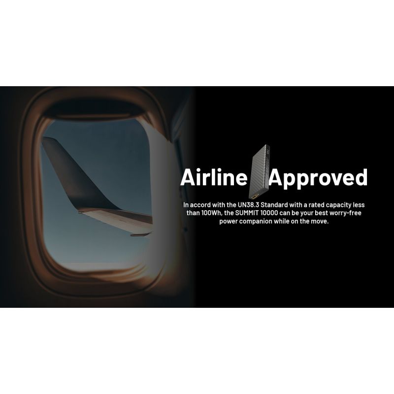 Nitecore Summit 10000 Powerbank | -40°C Koudebestendig met Verwarming | QC/PD USB-C | Outdoor Oplader