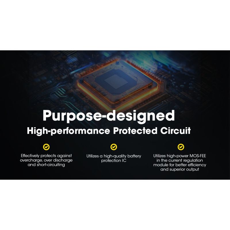 NITECORE NL2160HP 21700 Li-ion batterij 6000mAh USB-C compact lichtgewicht draagbare energiebron voor onderweg