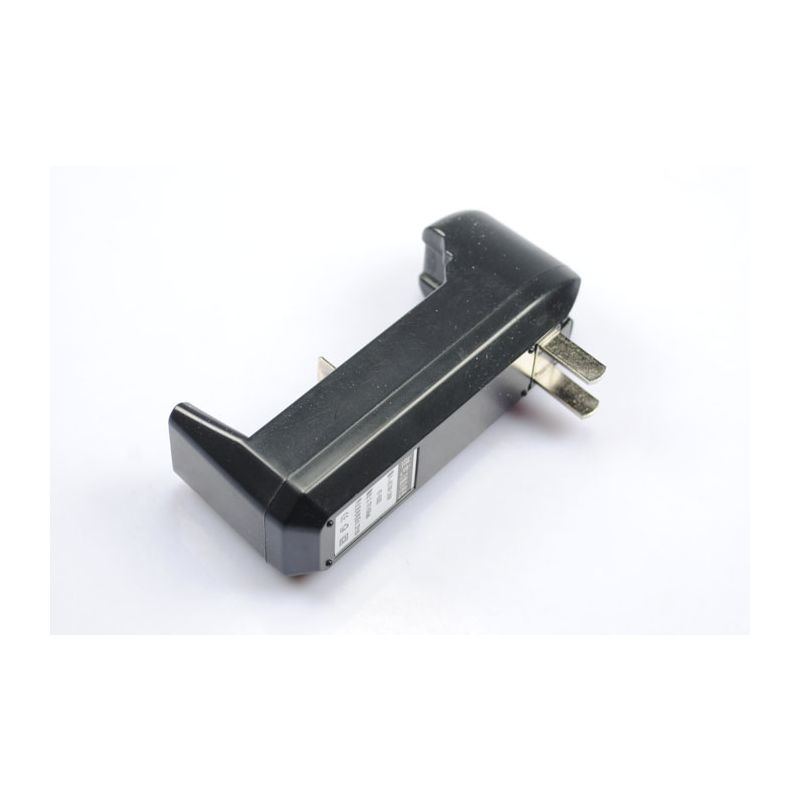 UltraFire nieuwe compacte 18650/16340/AA/AAA/CR123A batterijoplader snellader met internationale stekkers zwart