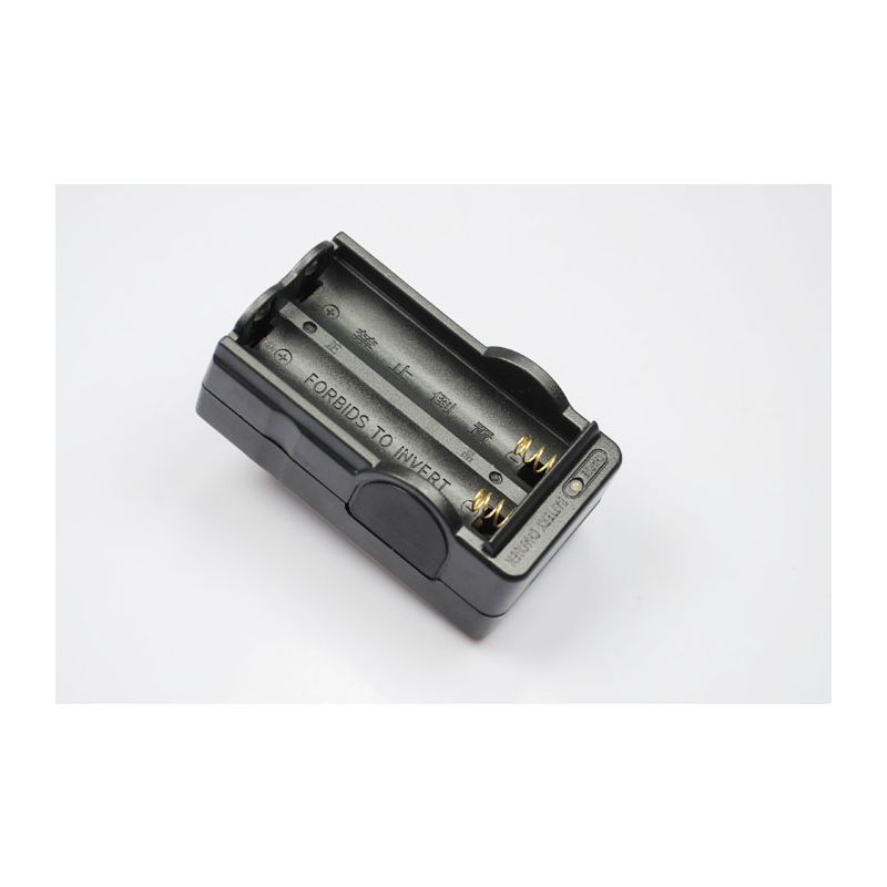 Nieuwe OEM digitale batterijlader voor 2x18650 oplaadbare batterijen betrouwbare efficiënte lader zwart