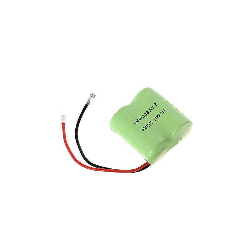 2.4V 2/3 AA 800mAh Ni-MH oplaadbare batterij milieuvriendelijk hoge capaciteit voor elektronische apparaten gratis verzending