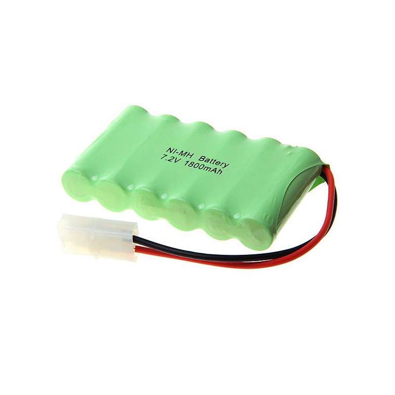 7.2V 1800mAh Ni-MH AA Oplaadbare Batterij Pakket - 6 Stuks, Krachtig voor RC Speelgoed Batterij