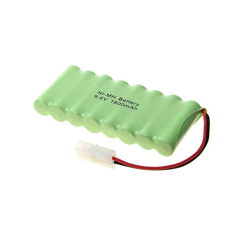 8x NI-MH AA 9.6V 1800mAh Oplaadbare Batterij, Speelgoedauto/Modelvliegtuig Accu, Geen Geheugeneffect