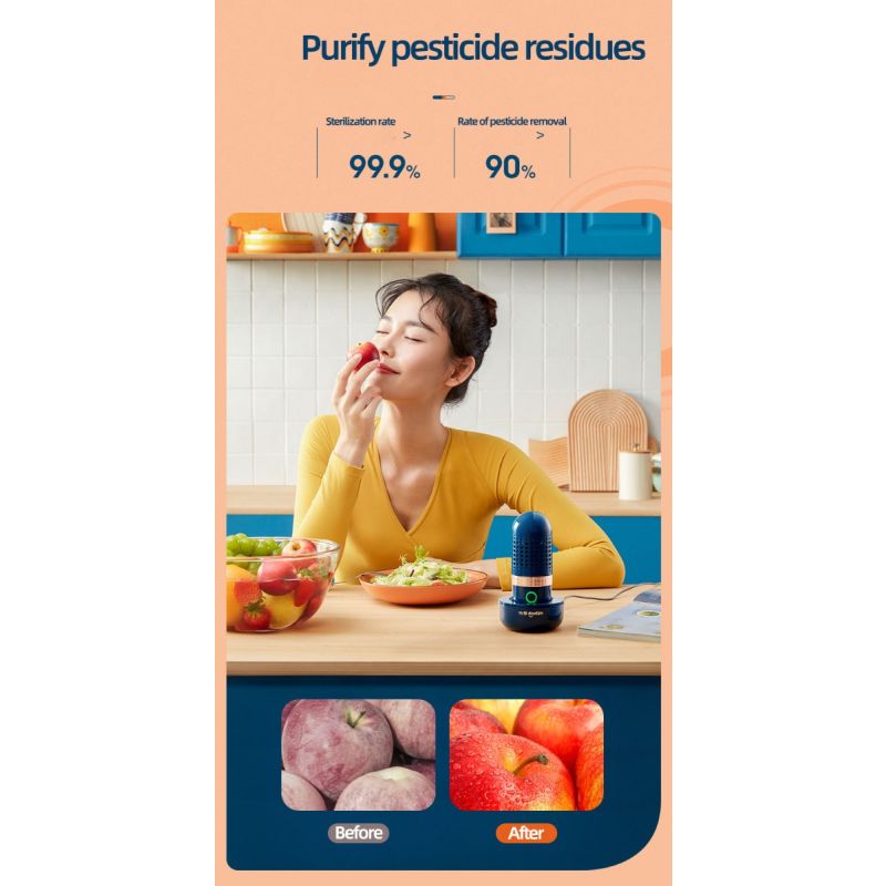 Donlim Groenten Vaatwasser Ozonizer Fruit Cleaner Voedselveiligheid Keukenapparaat Gezondheidsbewuste Keuze