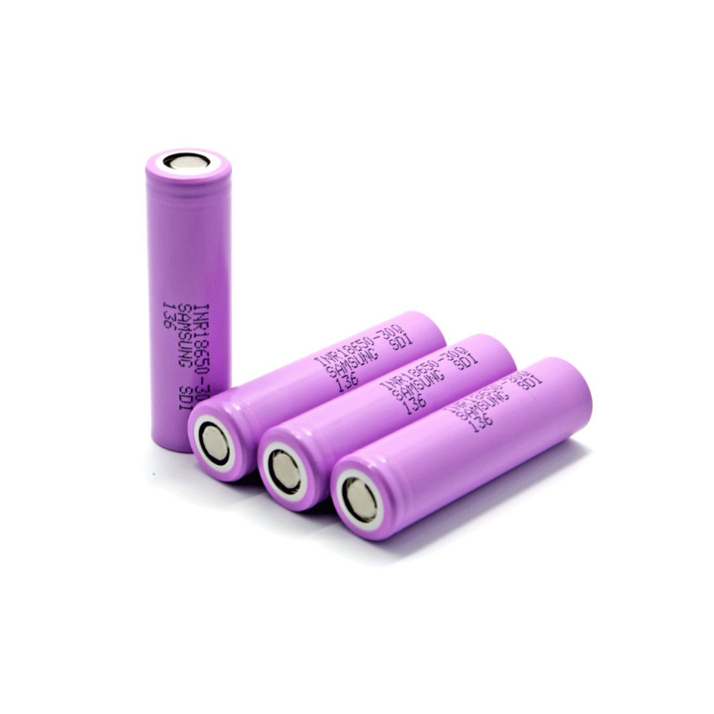 30Q 18650 Oplaadbare Batterijen 4-pack | 3.7V 3000mAh Li-ion Accu voor Zaklamp, Vape