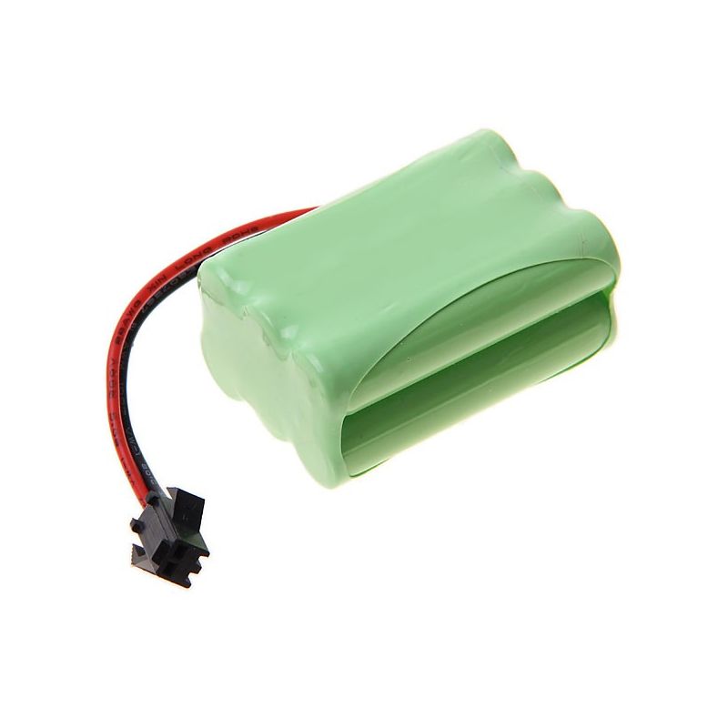 6x AAA Ni-MH 7.2V 800mAh Oplaadbare Speelgoedauto Batterij SM Plug | Stabiele Prestaties & Milieuvriendelijk