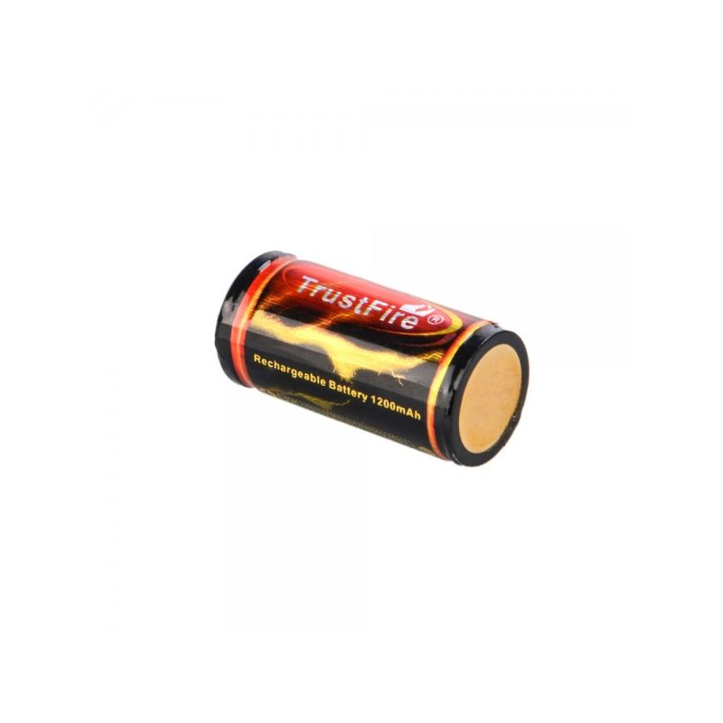Trustfire 18350 3.7V Lithium-ion Batterij 1200mAh Oplaadbare Batterij voor Geavanceerde Zaklampen en Elektronica