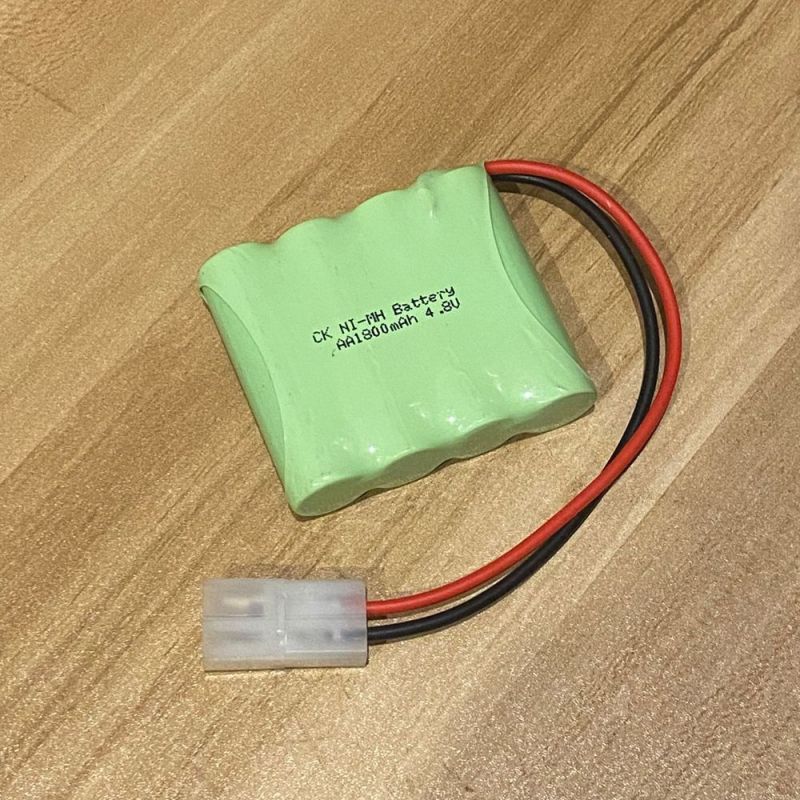 4.8V AA 1800mAh Ni-MH batterij milieuvriendelijke hoge capaciteit batterij voor speelgoed en draagbare elektronica