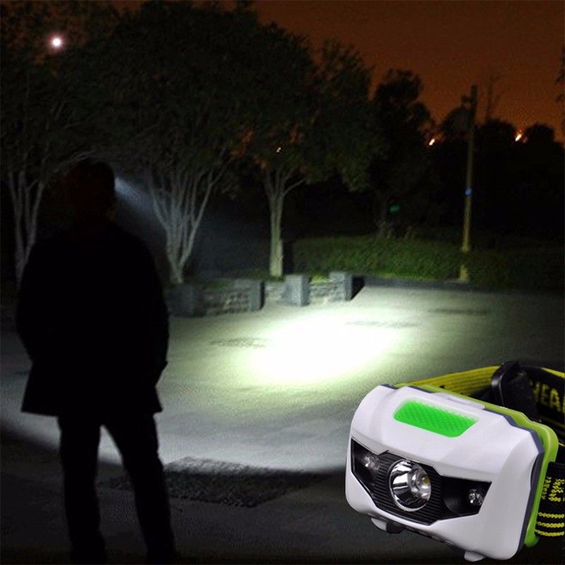 Nieuwe 4 modi LED-koplamp voor buitenavonturen handsfree verlichting ergonomisch ontwerp verstelbare banden