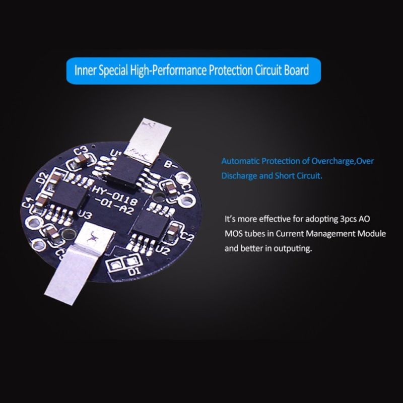 16340 650mAh 3.7V oplaadbare Li-ion batterij Milieuvriendelijk Hoge energiedichtheid voor dagelijks gebruik