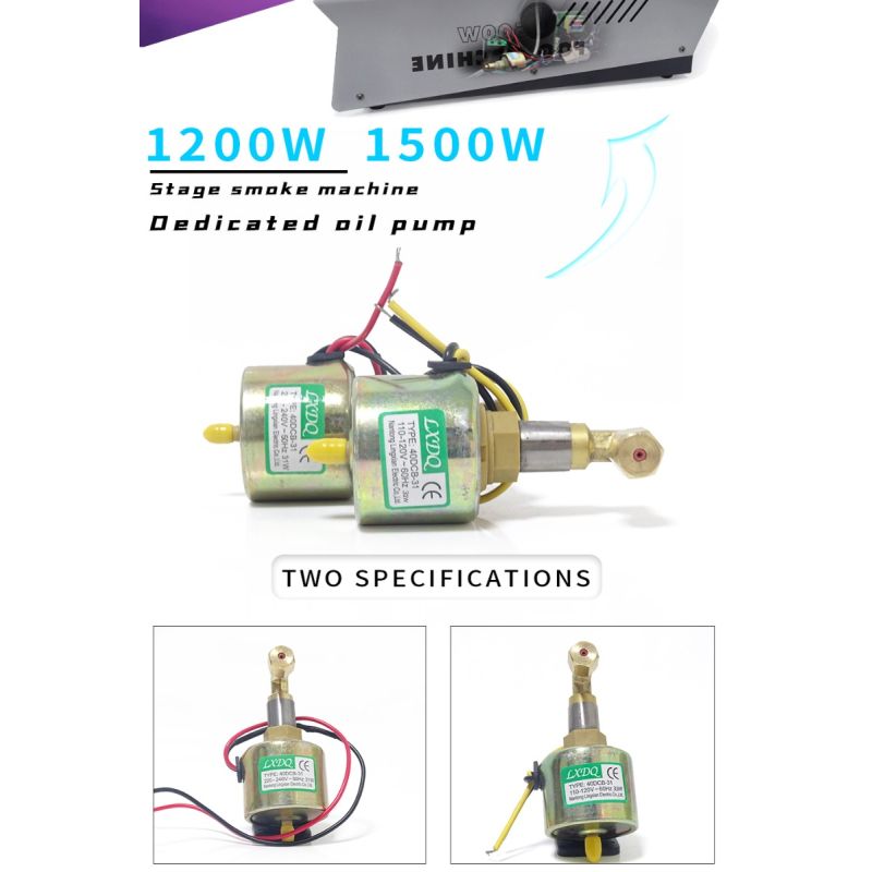 Oil Pump Power Pump 55DCB elektrische pomp voor rookmachine fluisterstille prestaties 48W/31W/18W 110V/220V