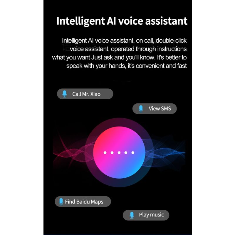 ET570 Smartwatch Bloedglucose ECG Bloeddruk voor Android iOS | H-band Gezondheidspartner IP68