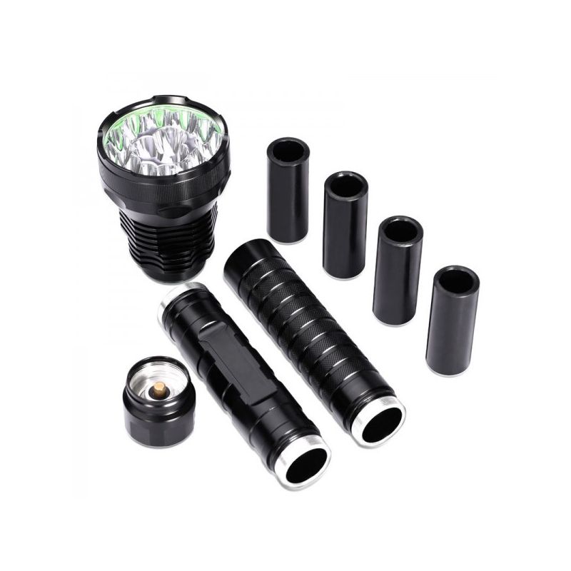 Trustfire 28T6 LED-zaklamp 40000 lumen krachtige waterbestendige outdoor verlichting vijf modi duurzame constructie