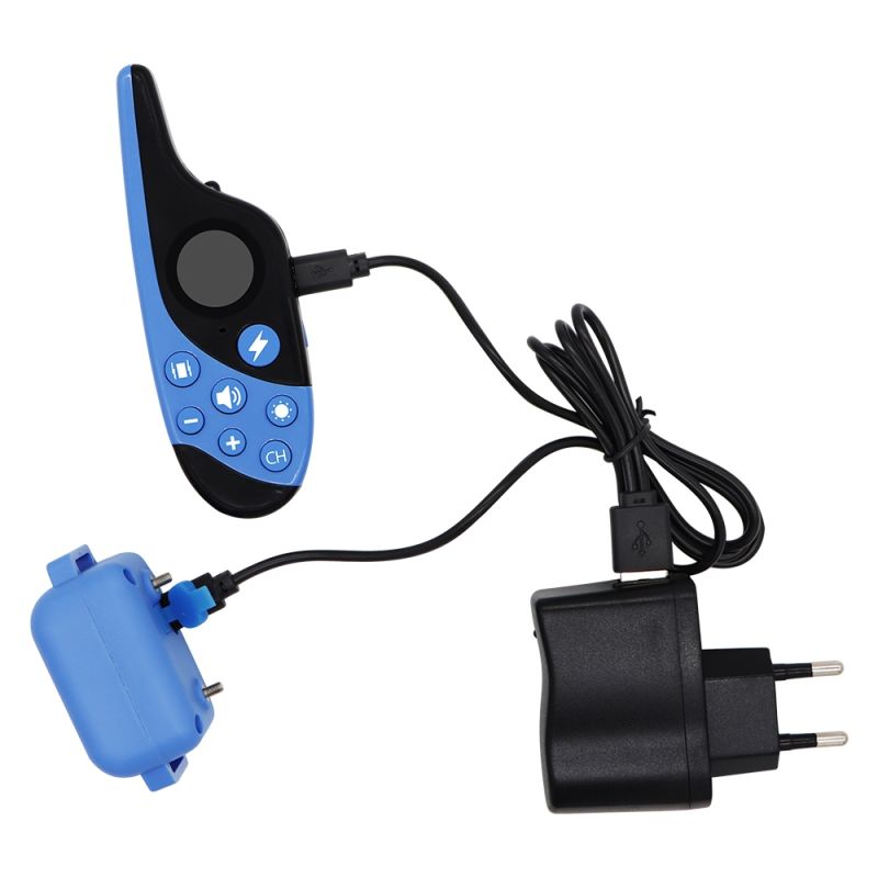 2021 NIEUWE Elektrische Hond Trainingskraag 500m Afstandsbediening Waterdichte Oplaadbare Kraag LCD-scherm