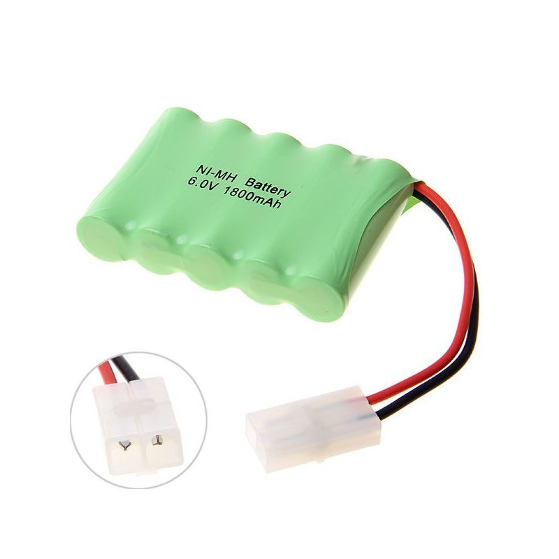 6V AA oplaadbare batterij 1800mAh Ni-MH milieuvriendelijke hoge capaciteit batterij voor speelgoed en elektronica
