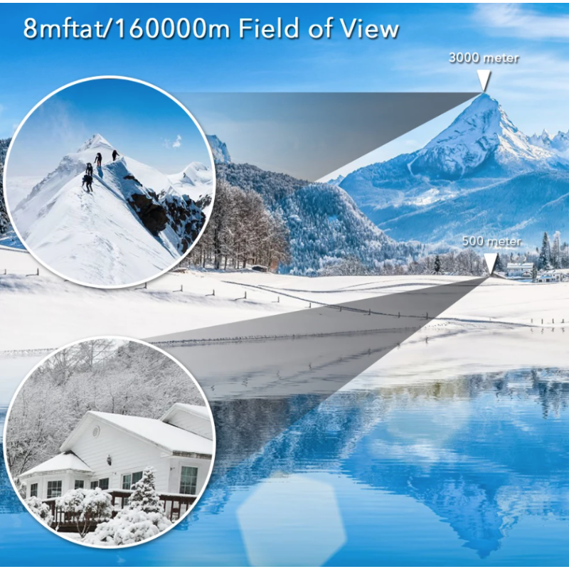 Ontdek de 60x60 BAK4 krachtige HD verrekijker voor lange afstand kijken met waterdichte en geavanceerde optische technologie