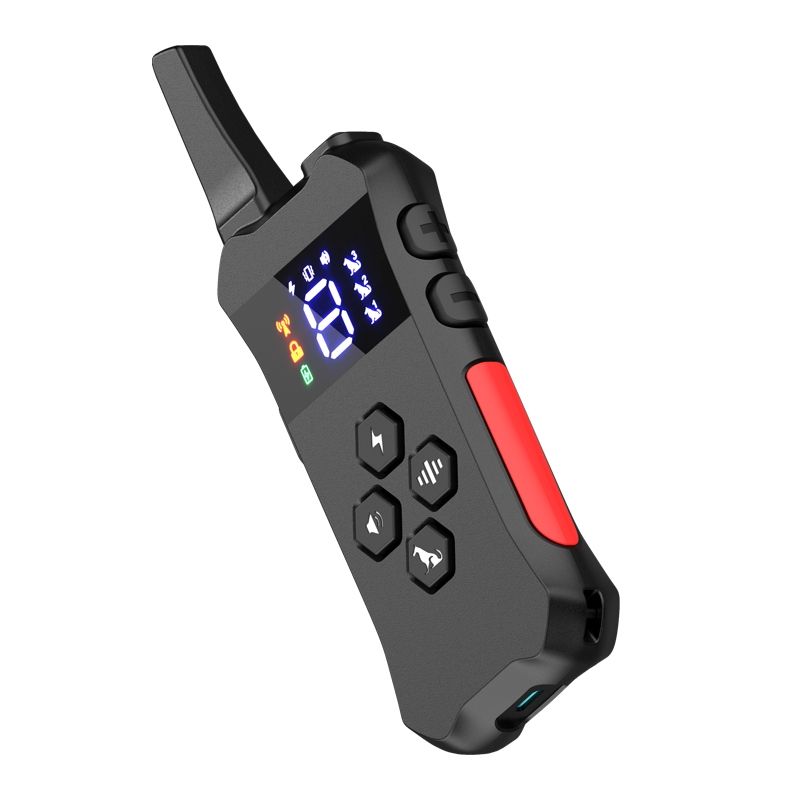 Oplaadbare waterdichte hondentrainingskraag met afstandsbediening veilig en effectief voor alle rassen hondentraining