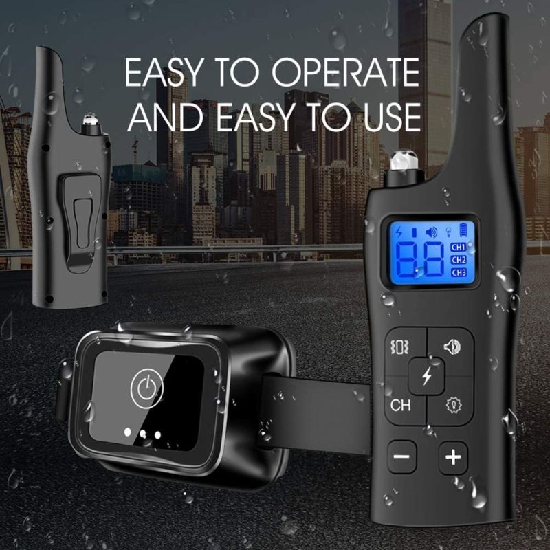 Nieuwe 800m Elektrische Hondentrainingskraag met 3 Instelbare Trainingsmodi voor Kleine tot Grote Honden