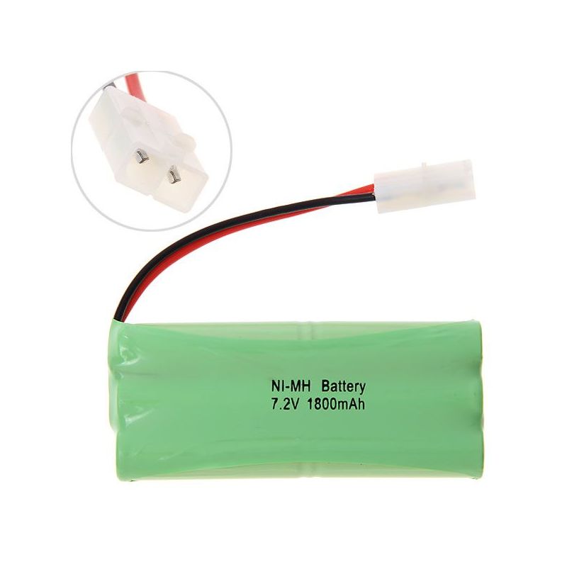 Milieuvriendelijke 7.2V AA 1800mAh Ni-MH oplaadbare batterij voor speelgoed en hoge capaciteit duurzame energie