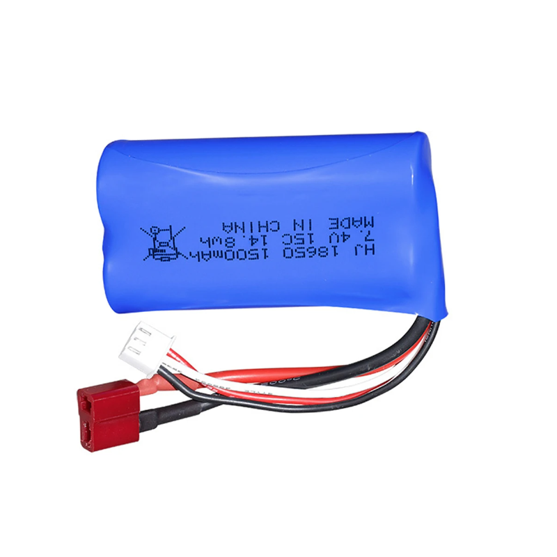 Hoogperformant 7.4V 1500mAh 18650 Li-ion batterij betrouwbare krachtbron voor drones en RC races met hoge capaciteit