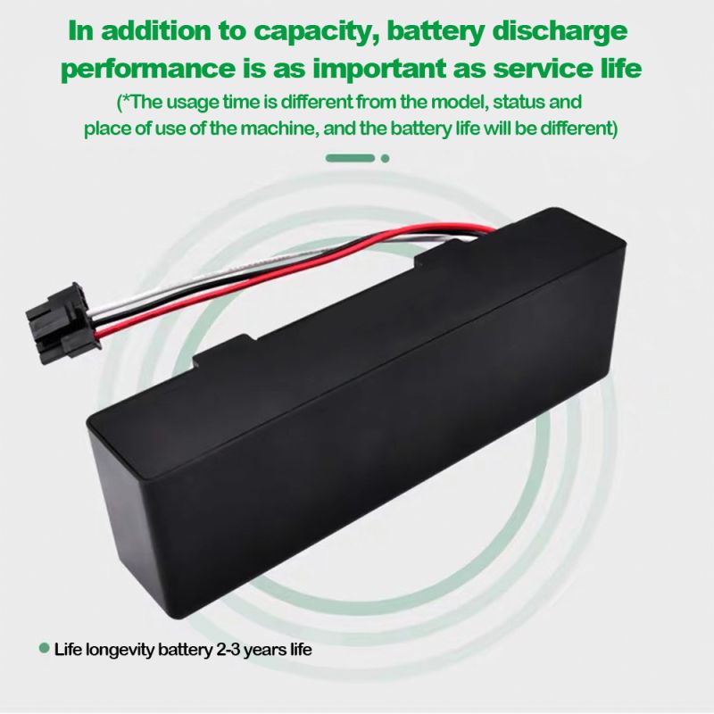 14.8V 3200mAh Xiaomi Mijia STYTJ02YM oplaadbare batterij voor vegende dweilrobot efficiënte schoonmaakoplossing