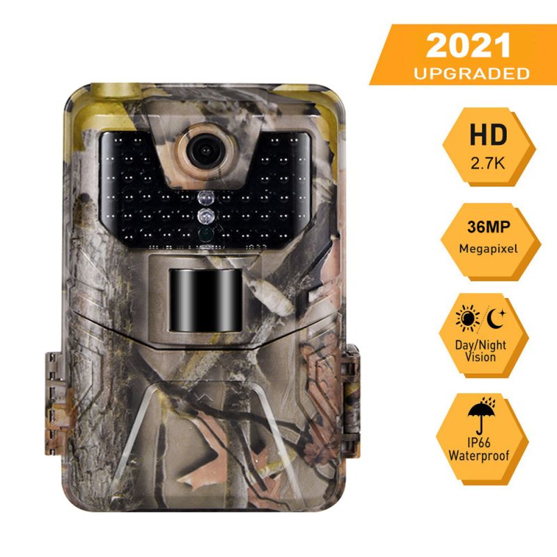 HC-900A 36MP Trail Camera met Onzichtbare Infrarood en Nachtzicht voor Wildlife Surveillance en Jachtverkenning