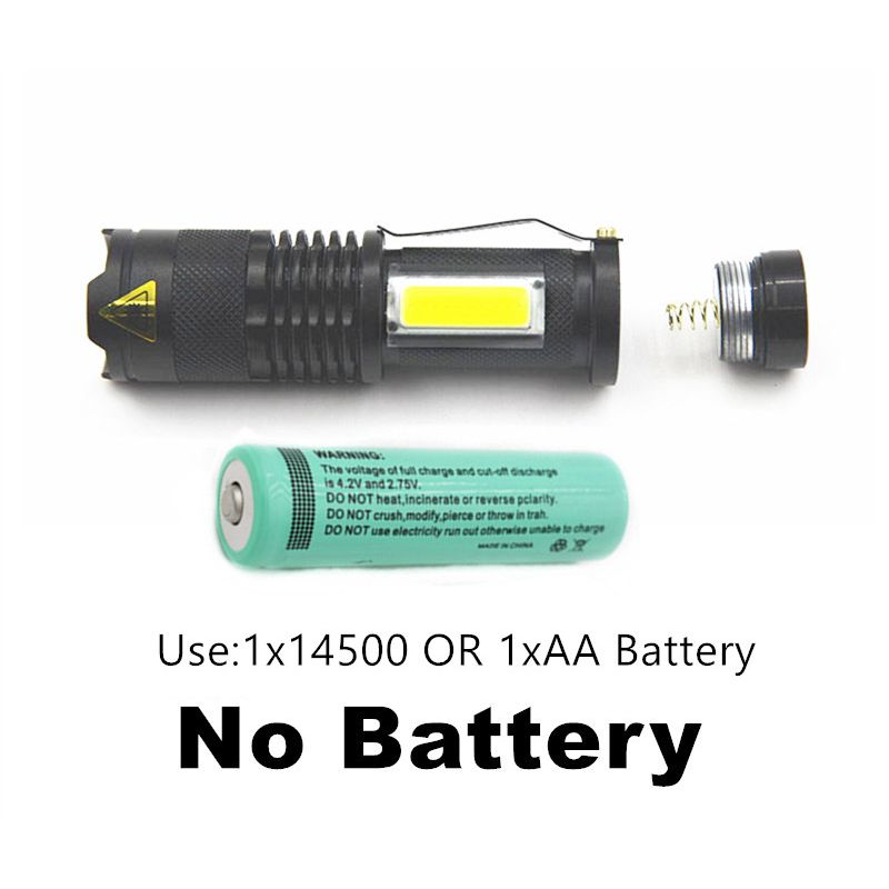 UltraFire SK68 XML-Q5 LED Draagbare Mini Zaklamp Krachtige Verlichting Drie Verlichtingsmodi Duurzame Constructie